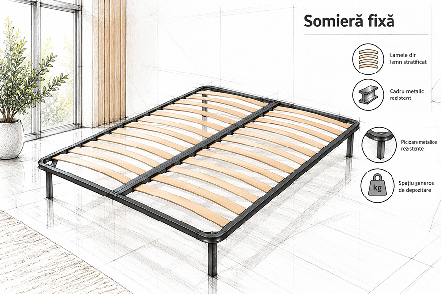 Somiere Fixe
